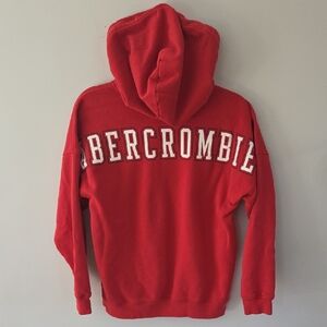 Abercrombie Kids Red Hoodie